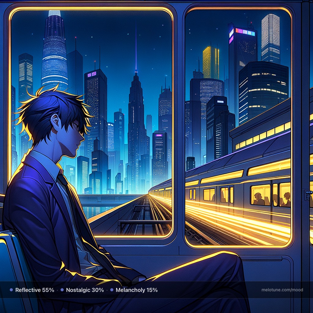 Last Train Home mood portrait