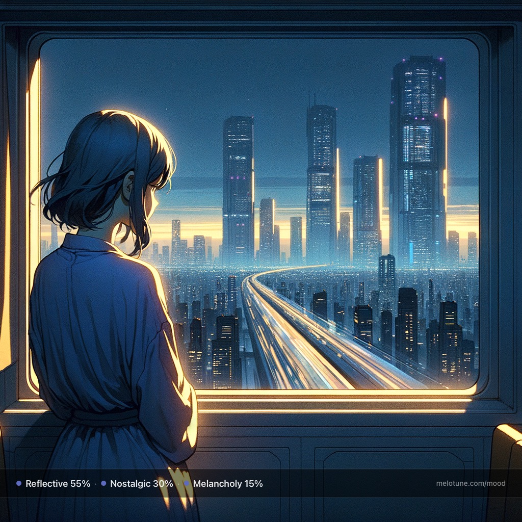 Last Train Home mood portrait variation